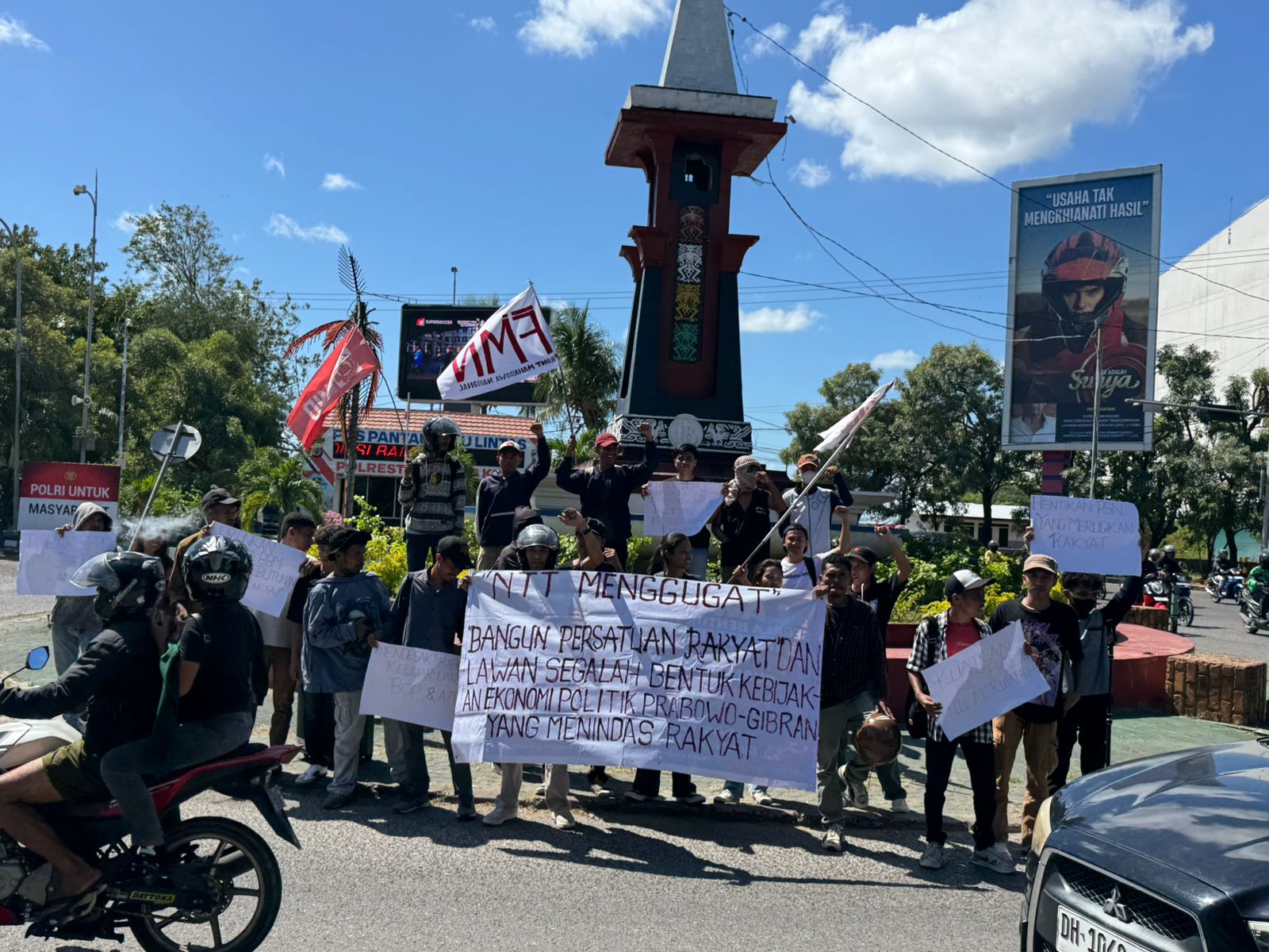 Aliansi NTT Menggugat Desak Presiden Prabowo Turunkan Harga BBM dan Stabilkan Nilai Rupiah