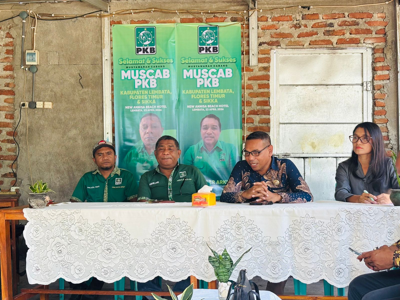 Bawaslu dan KPU Lembata Ajak PKB Perkuat Konsolidasi Hadapi Pemilu dan Pemilihan 