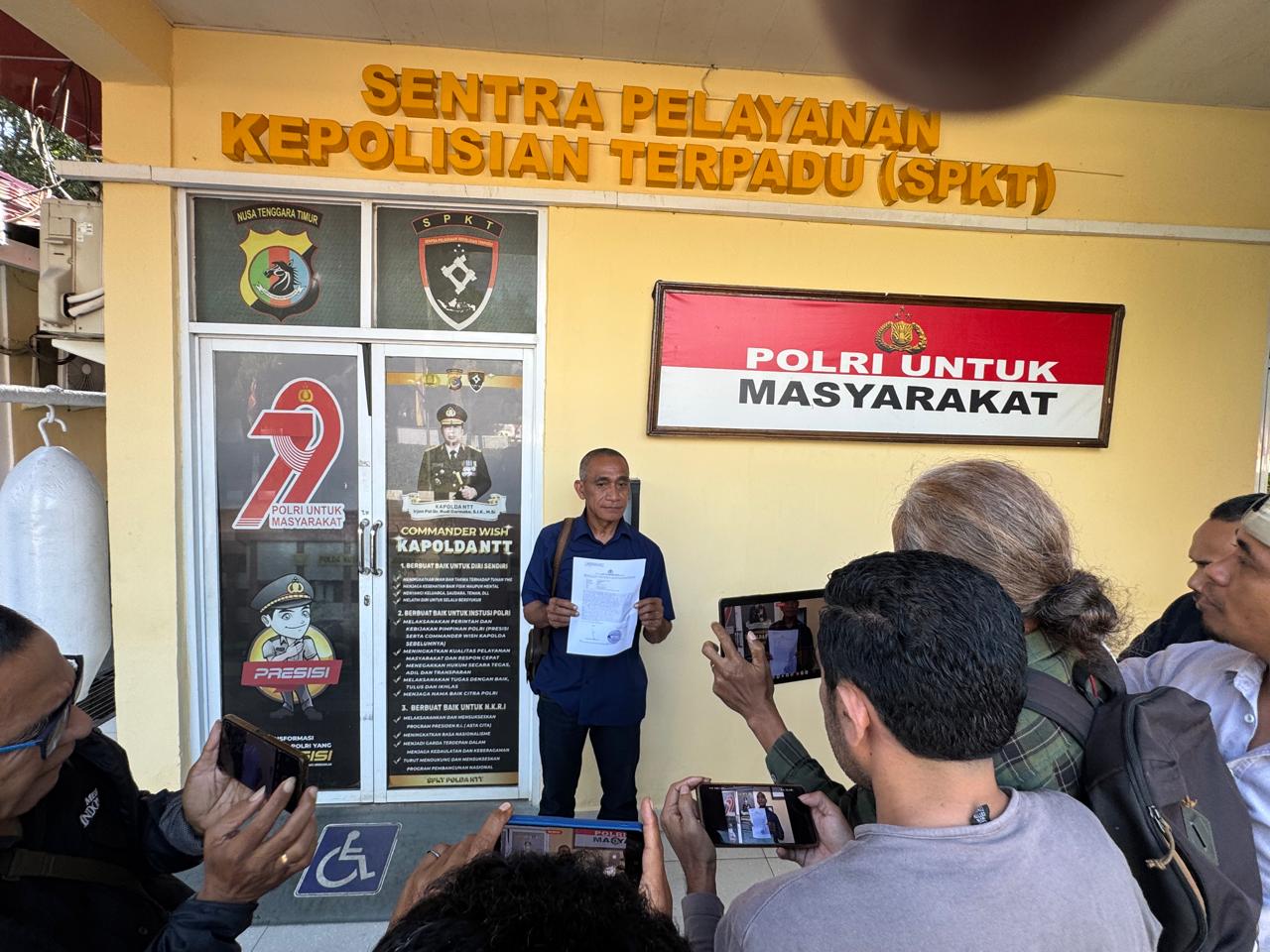 Keluarga Dokter Icha Pakaenoni Laporkan Oknum Dokter Hewan dan Tiga Anggota DPRD TTU ke Polda NTT