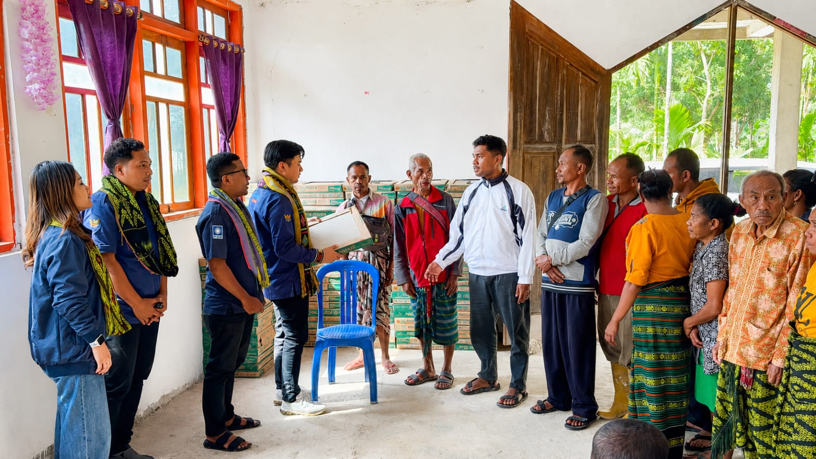 BM PAN NTT dan BM PAN TTS Salurkan Bantuan Pembangunan Gereja di Kuanfatu