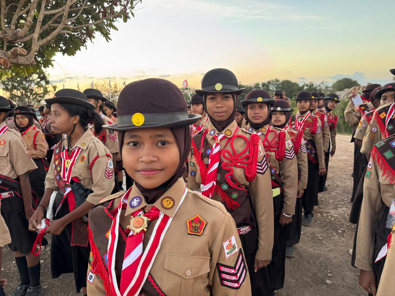 Bangga Ikut Jamda X NTT, 16 Siswa Lembata Bersiap Menuju Jambore Nasional