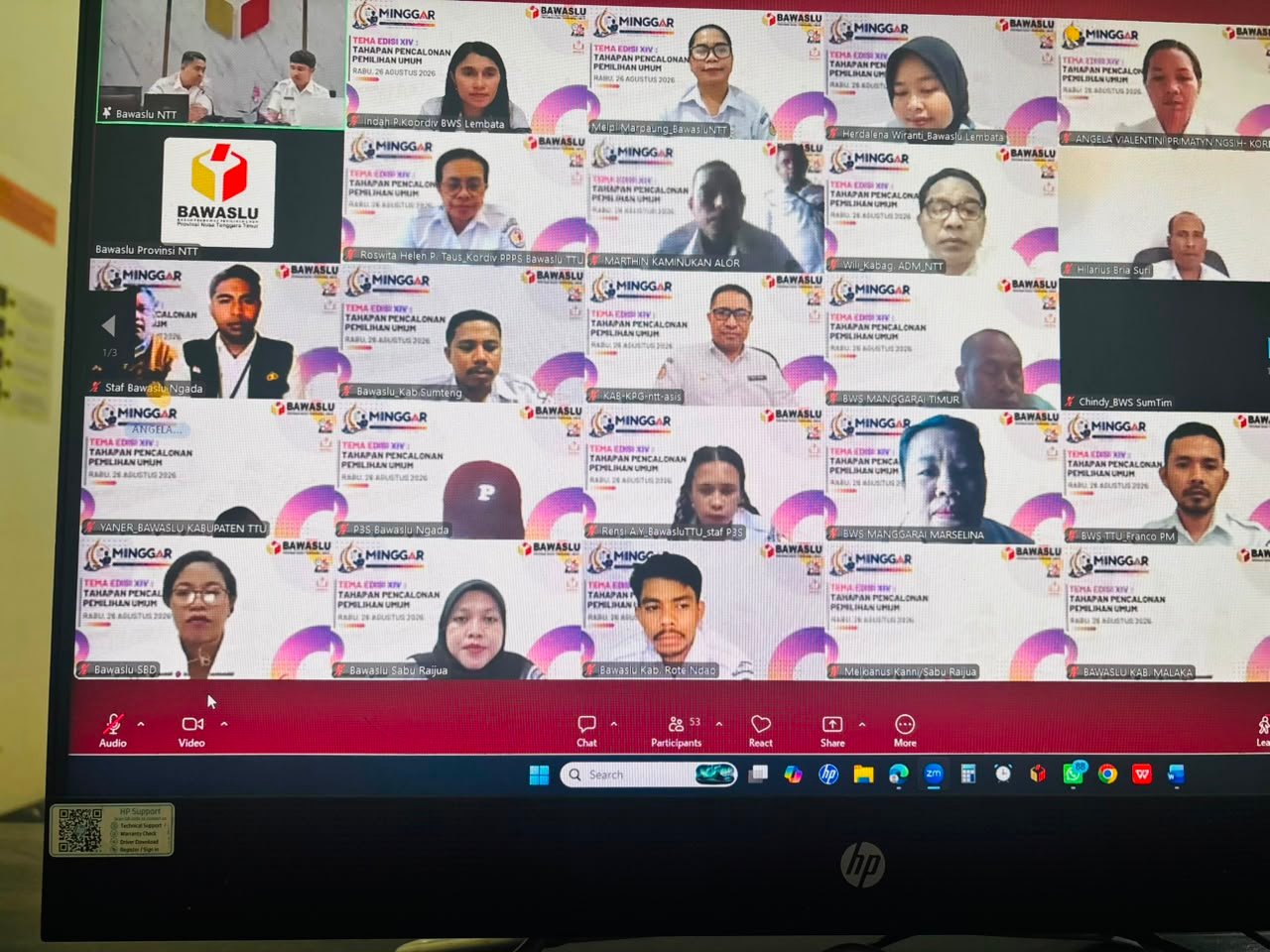 Bawaslu Lembata Soroti 10 Titik Kritis Pengawasan Tahapan Pencalonan