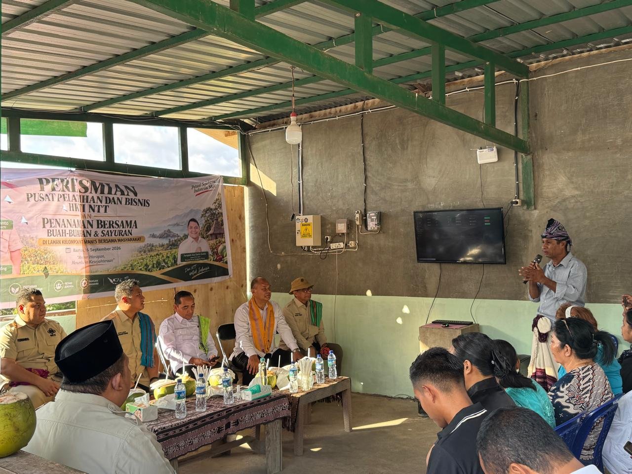 Ketum HKTI Sudaryono Siap Bantu Petani NTT, dari Kultivator hingga Sumur Bor