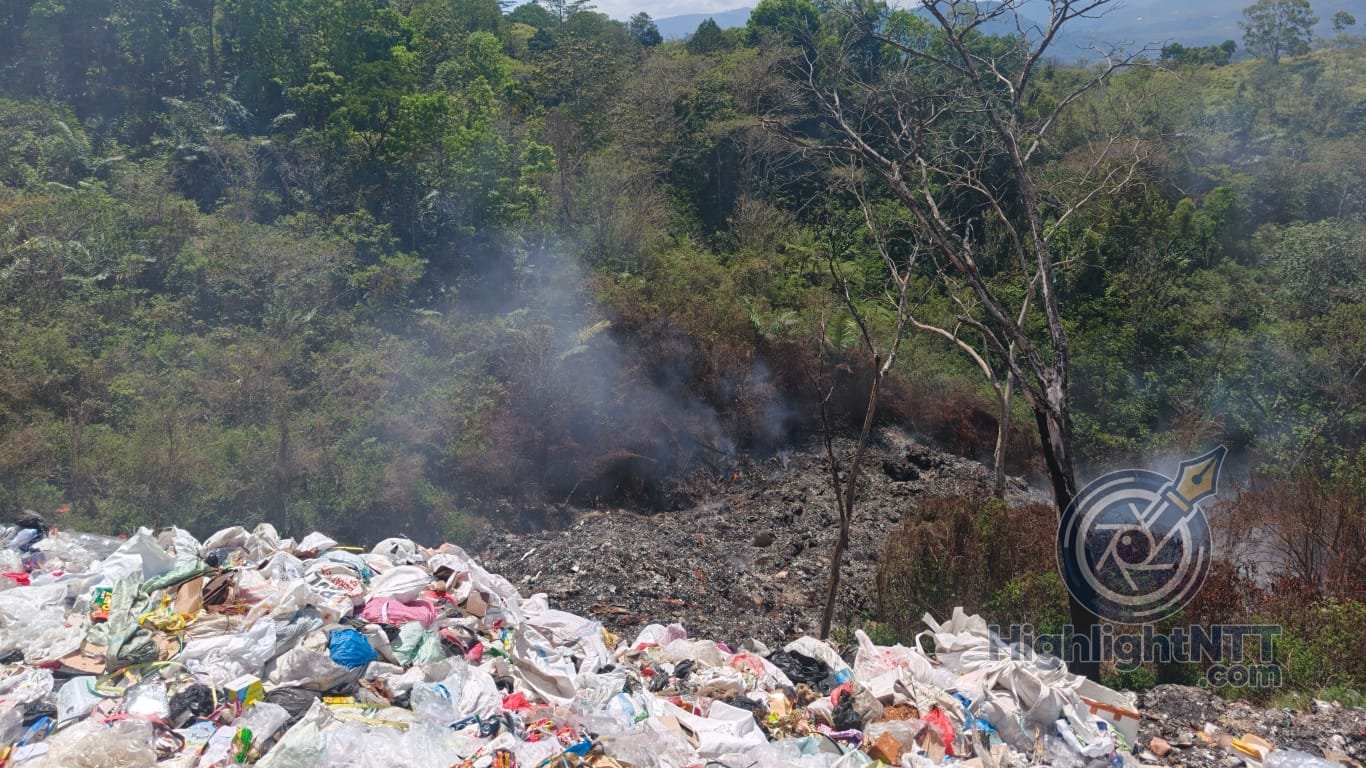 Penanganan Kebakaran dan Pengelolaan Sampah di TPA Ncolang Manggarai Terus Diupayakan di Tengah Berbagai Kendala