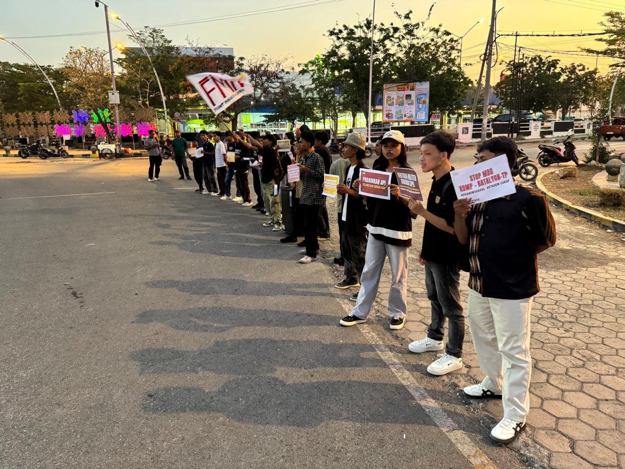 Aliansi NTT Menggugat Demo 2 Tahun Pemerintahan Prabowo, Sampaikan 15 Tuntutan